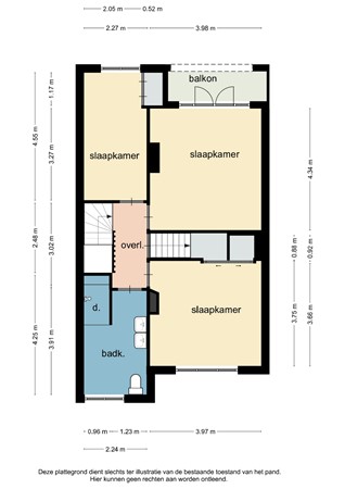 Floorplan - Steegstraat 21, 6133 AK Sittard